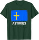Asturias Flag T-Shirt - T-Shirt | Forest
