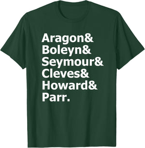Six Wives of King Henry VIII Anne Boleyn T-Shirt - T-Shirt | Forest