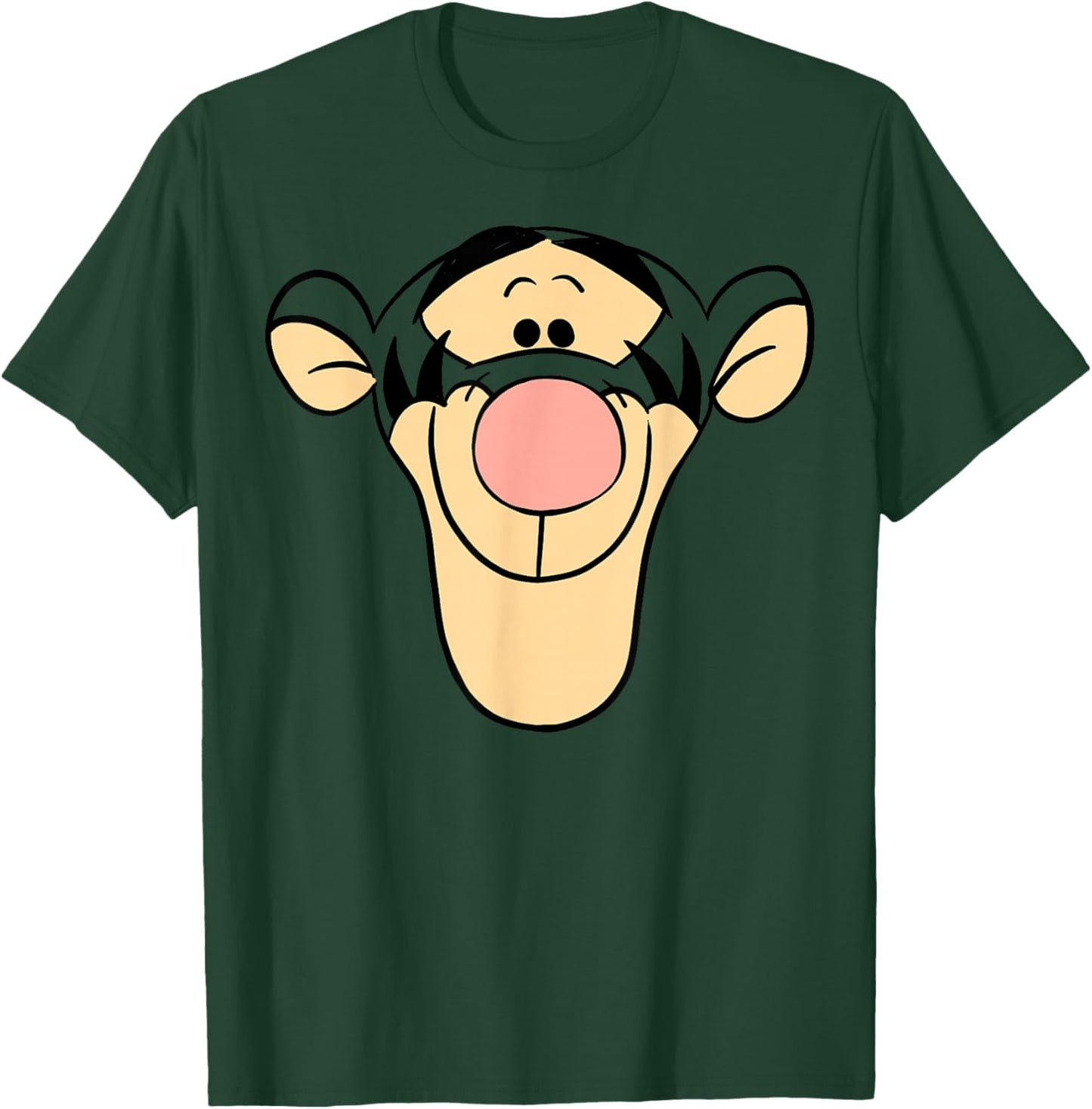 Disney Winnie The Pooh Tigger Large Face T-Shirt - T-Shirt | Forest