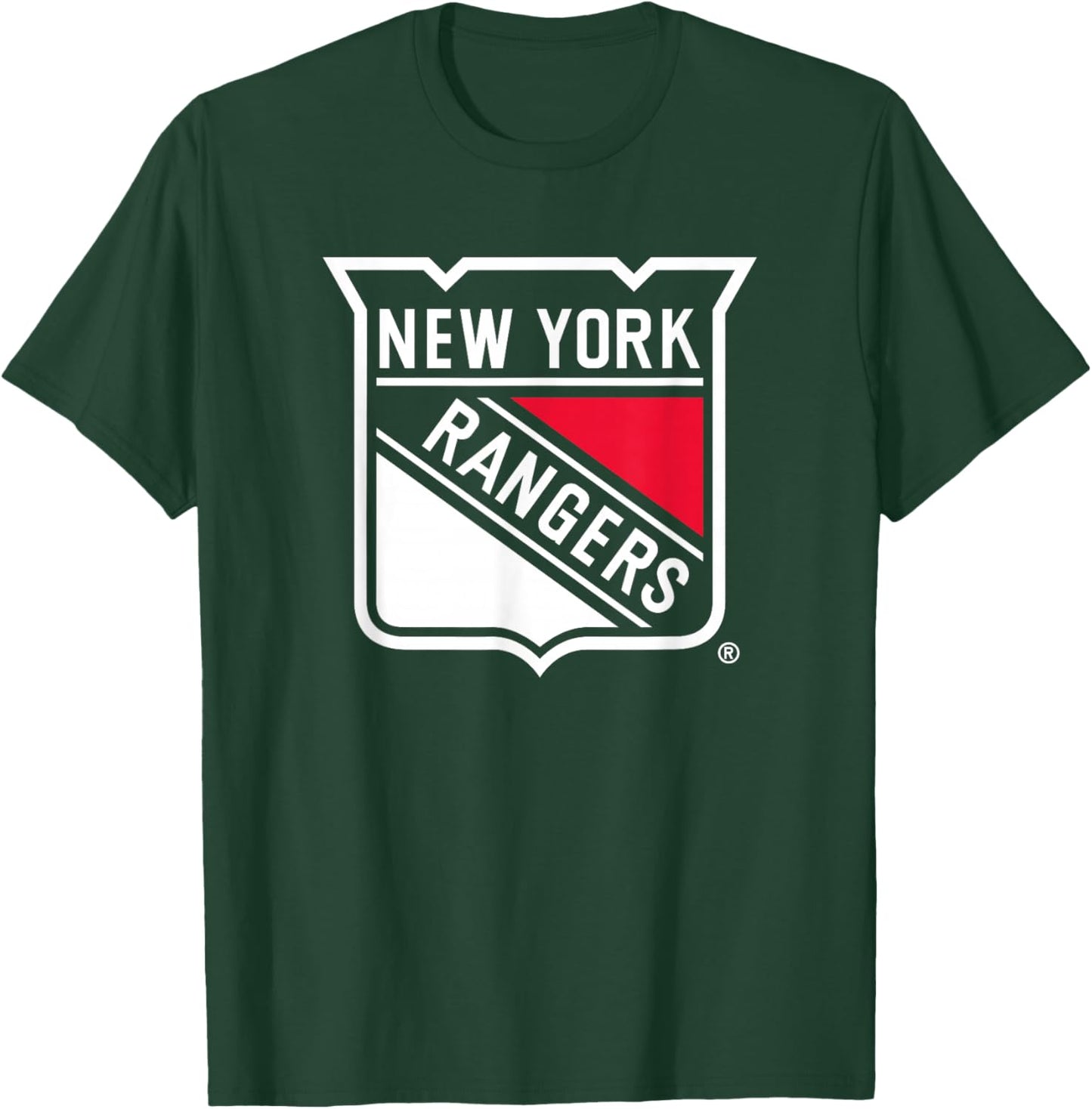 New York Rangers Icon Royal Officially Licensed T-Shirt - T-Shirt | Forest