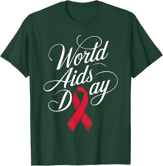 Aids Hiv T-Shirt - T-Shirt | Forest