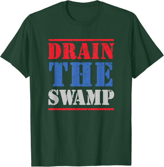 Republican Independant American Patriot Drain the Swamp T-Shirt - T-Shirt | Forest