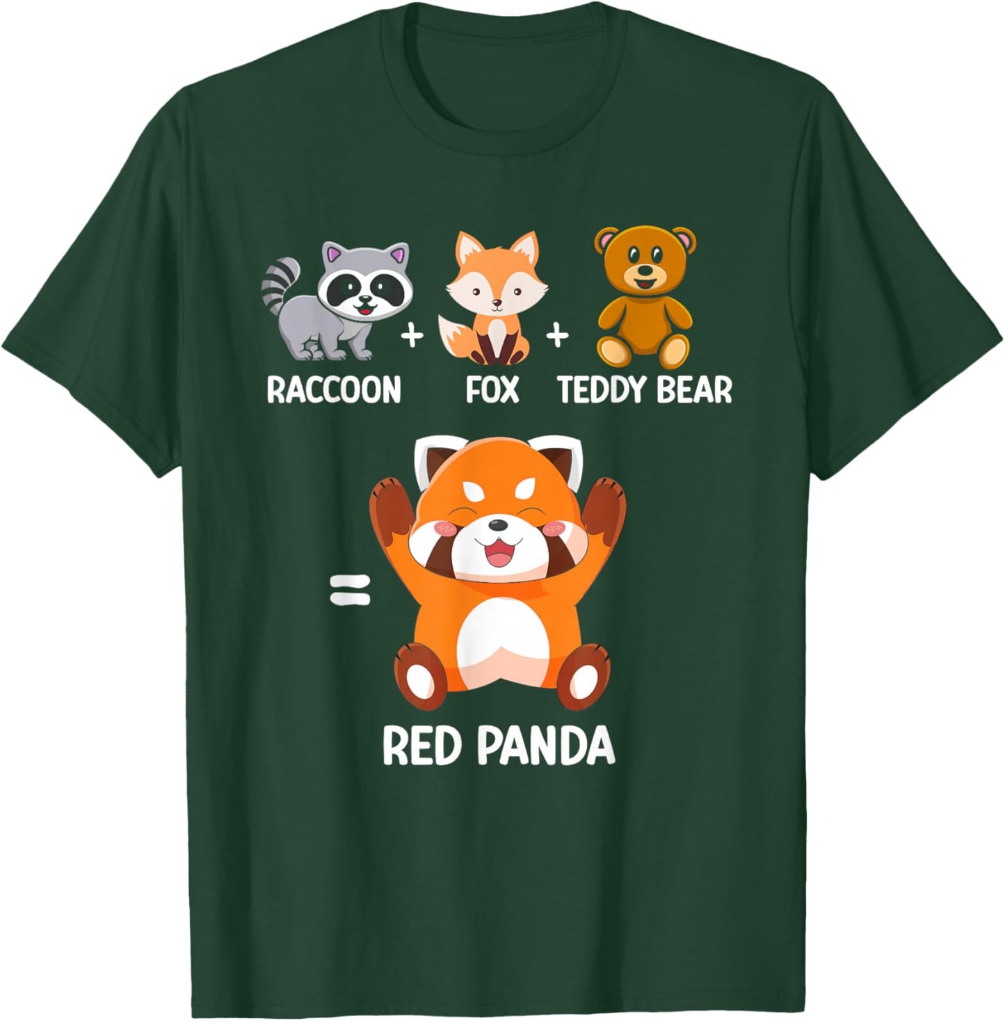 Red Panda kids T-Shirt - T-Shirt | Forest