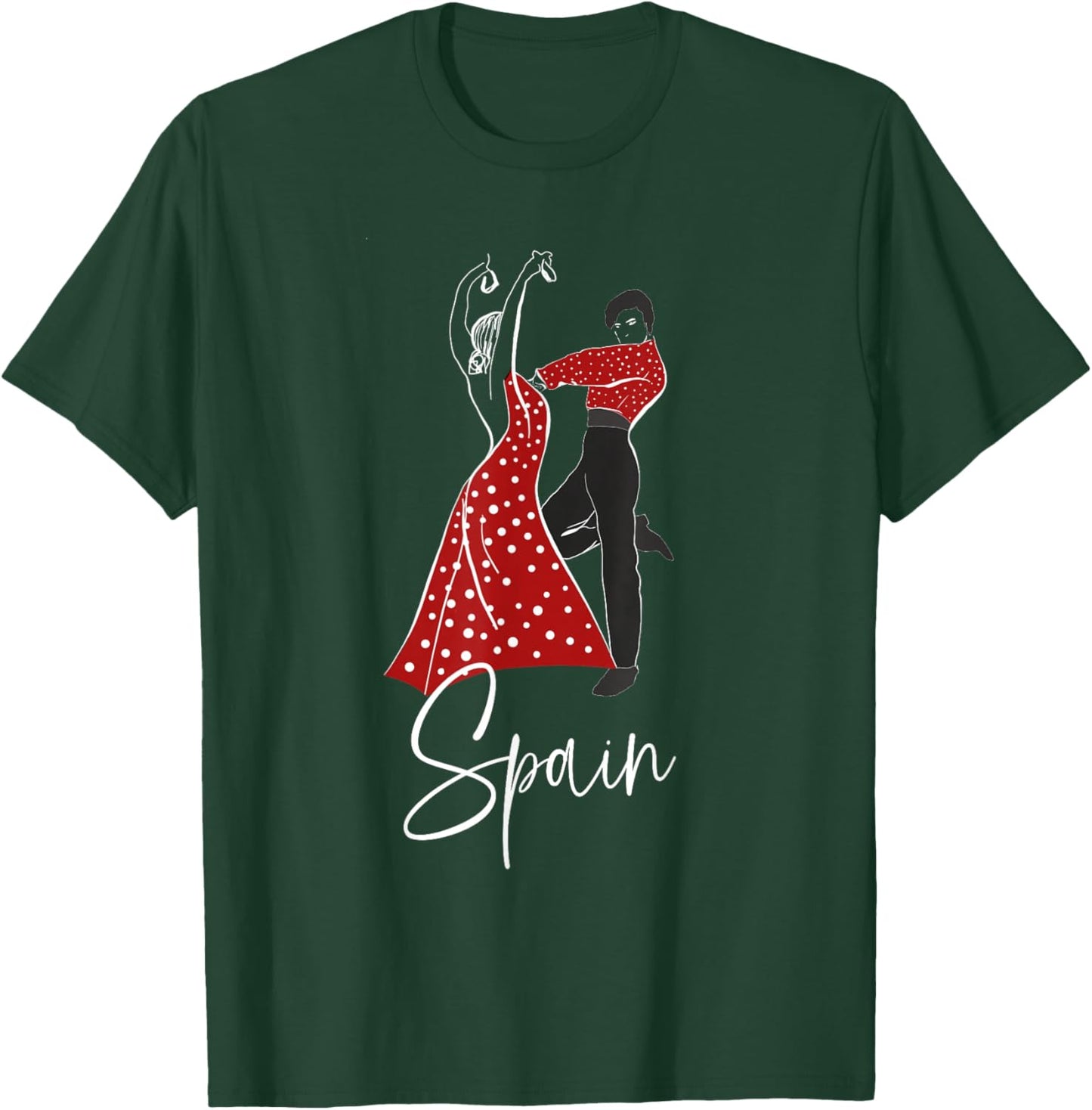 Spain Flamenco T-Shirt - T-Shirt | Forest