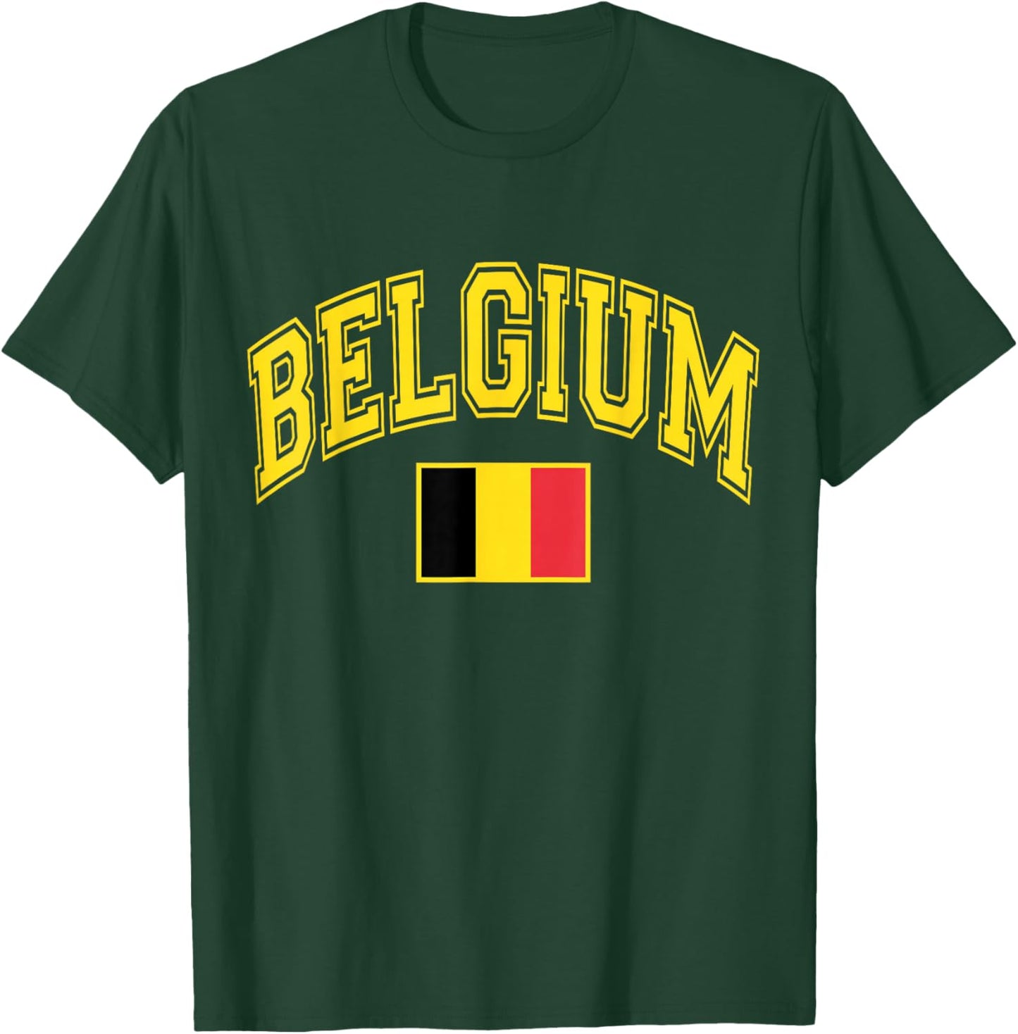 Belgium Flag T-Shirt - T-Shirt | Forest
