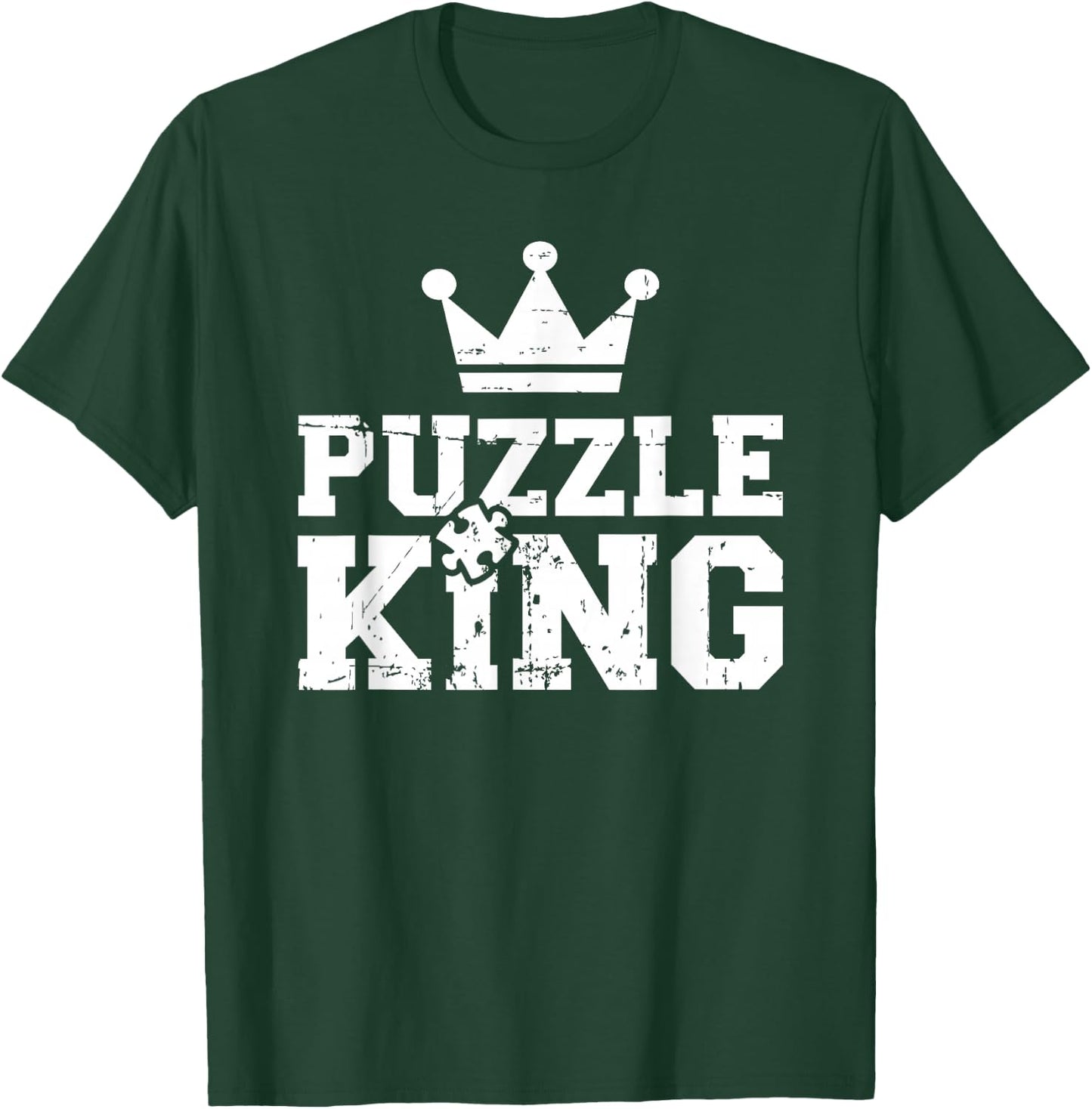Jigsaw puzzle king T-Shirt - T-Shirt | Forest