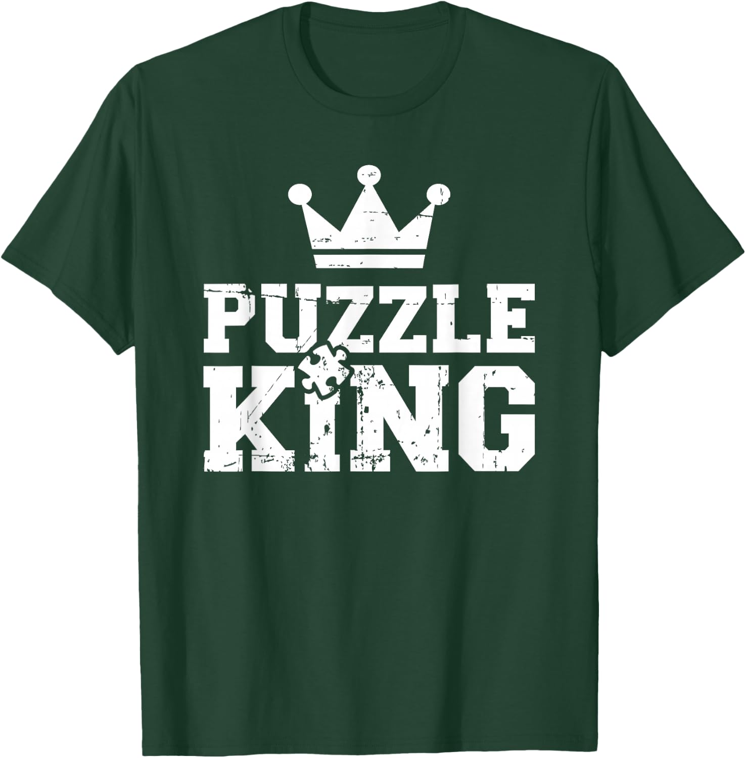 Jigsaw puzzle king T-Shirt - T-Shirt | Forest