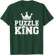 Jigsaw puzzle king T-Shirt - T-Shirt | Forest