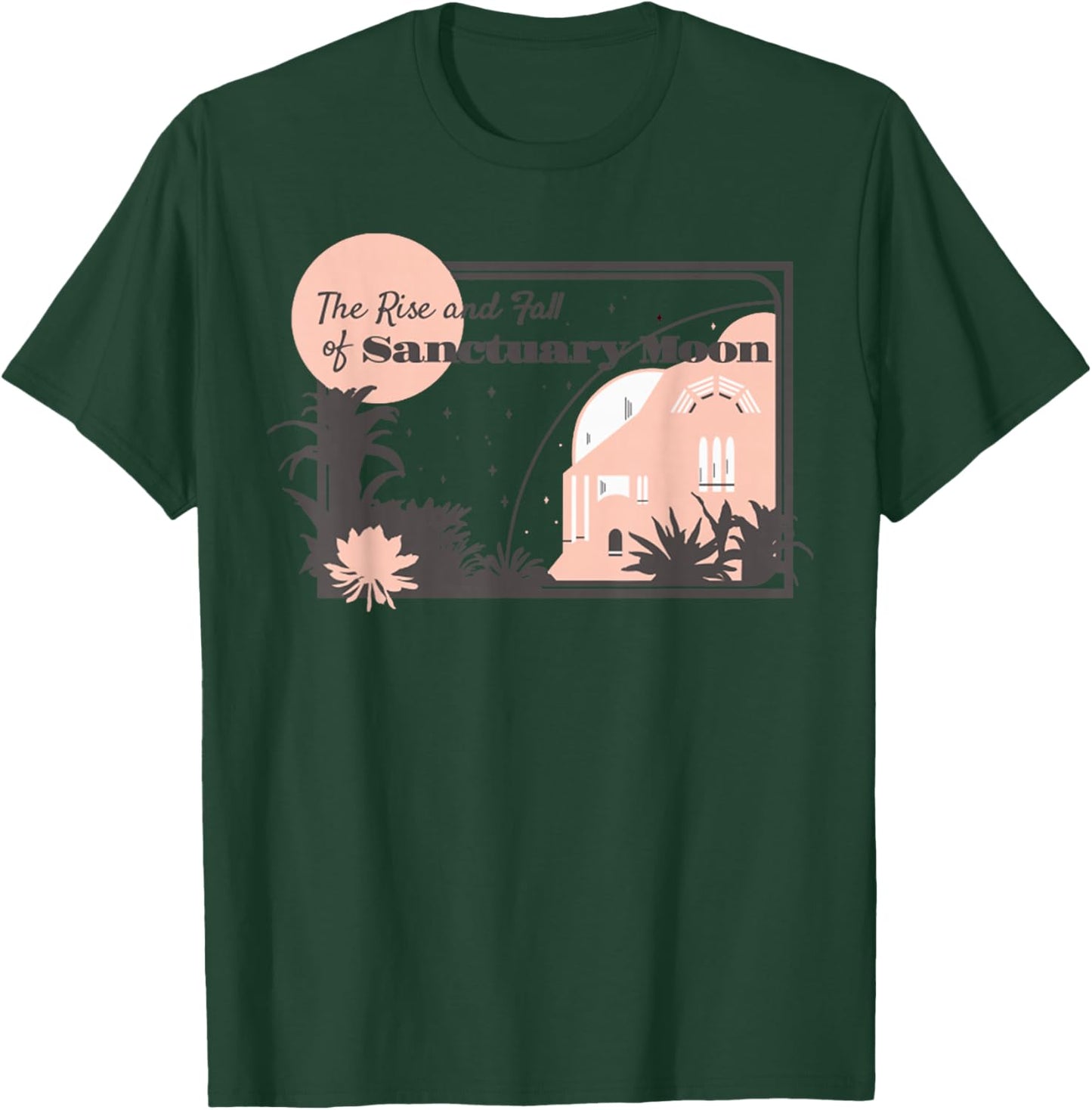 Retro City Moon The Rise Fall Of Sanctuary Space T-Shirt - T-Shirt | Forest