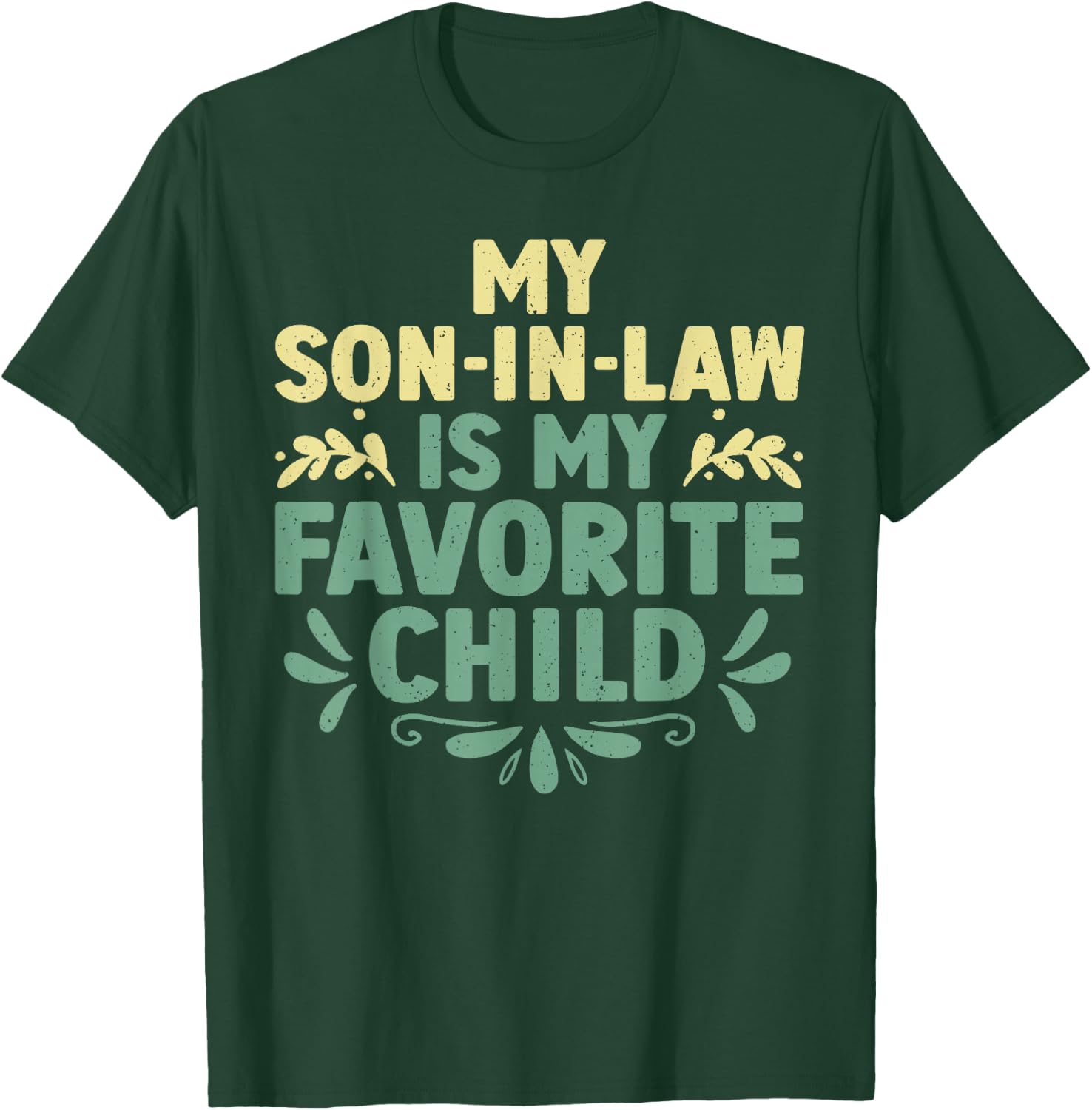Mother In Law From Son In Law For Mom Women Mother In Law T-Shirt - T-Shirt | Forest