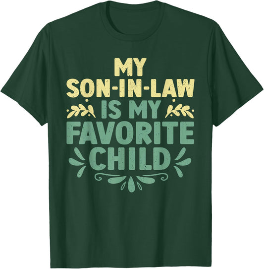 Mother In Law From Son In Law For Mom Women Mother In Law T-Shirt - T-Shirt | Forest