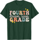 Fourth Grade Dream Team Last Day Of 4th Grade Teachers Women Girls Kids T-Shirt - T-Shirt | Forest