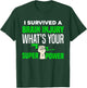 I Survived Brain Injury Awareness TBI Brain Injury Survivor T-Shirt - T-Shirt | Forest