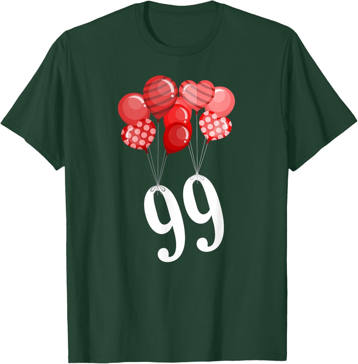 99 Balloons T-Shirt - T-Shirt | Forest