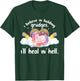 I Believe In Holding Grudges I'll Heal In Hell Cute Unicorn T-Shirt - T-Shirt | Forest