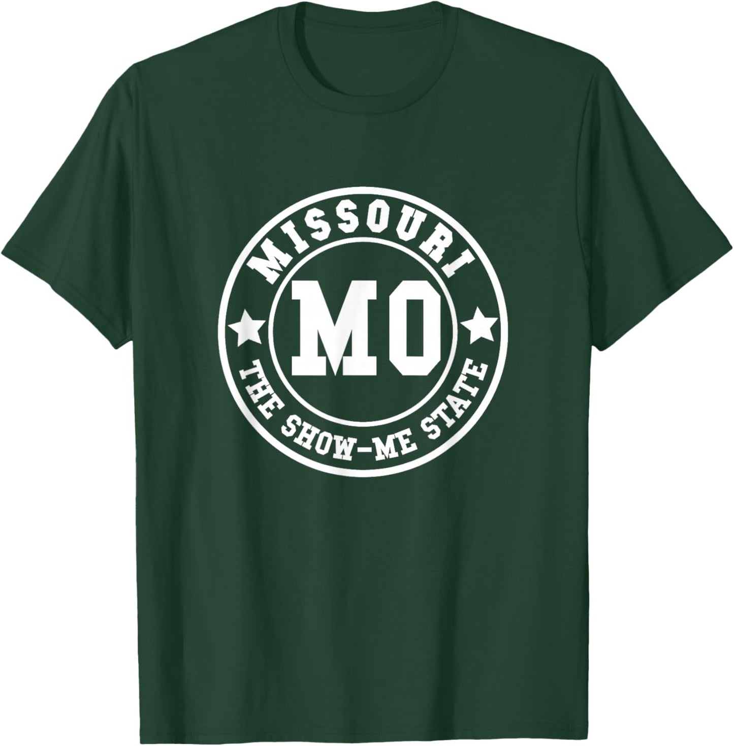 Missouri - Athletic Throwback Design - Classic T-Shirt - T-Shirt | Forest