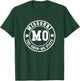 Missouri - Athletic Throwback Design - Classic T-Shirt - T-Shirt | Forest