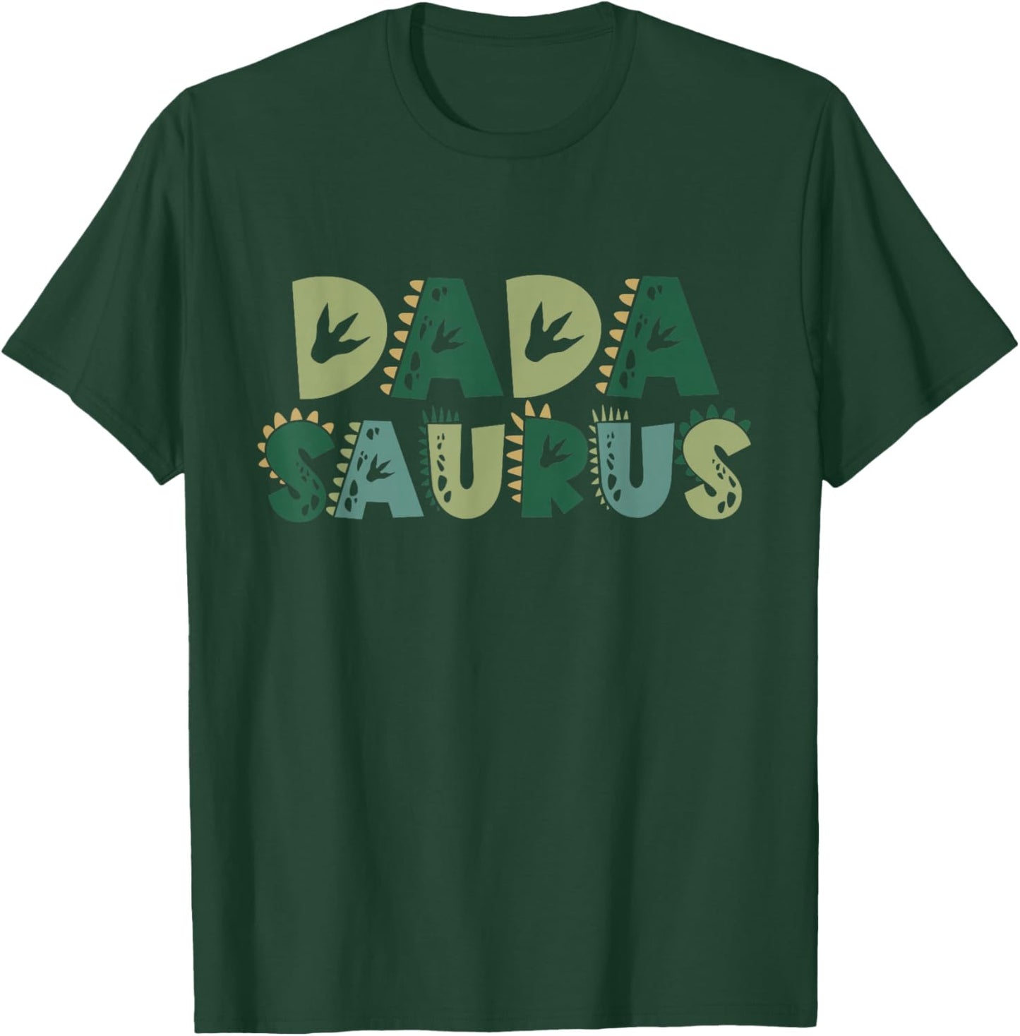 Dada Saurus Matching Family Birthday Dinosaur Men Women Kids T-Shirt - T-Shirt | Forest
