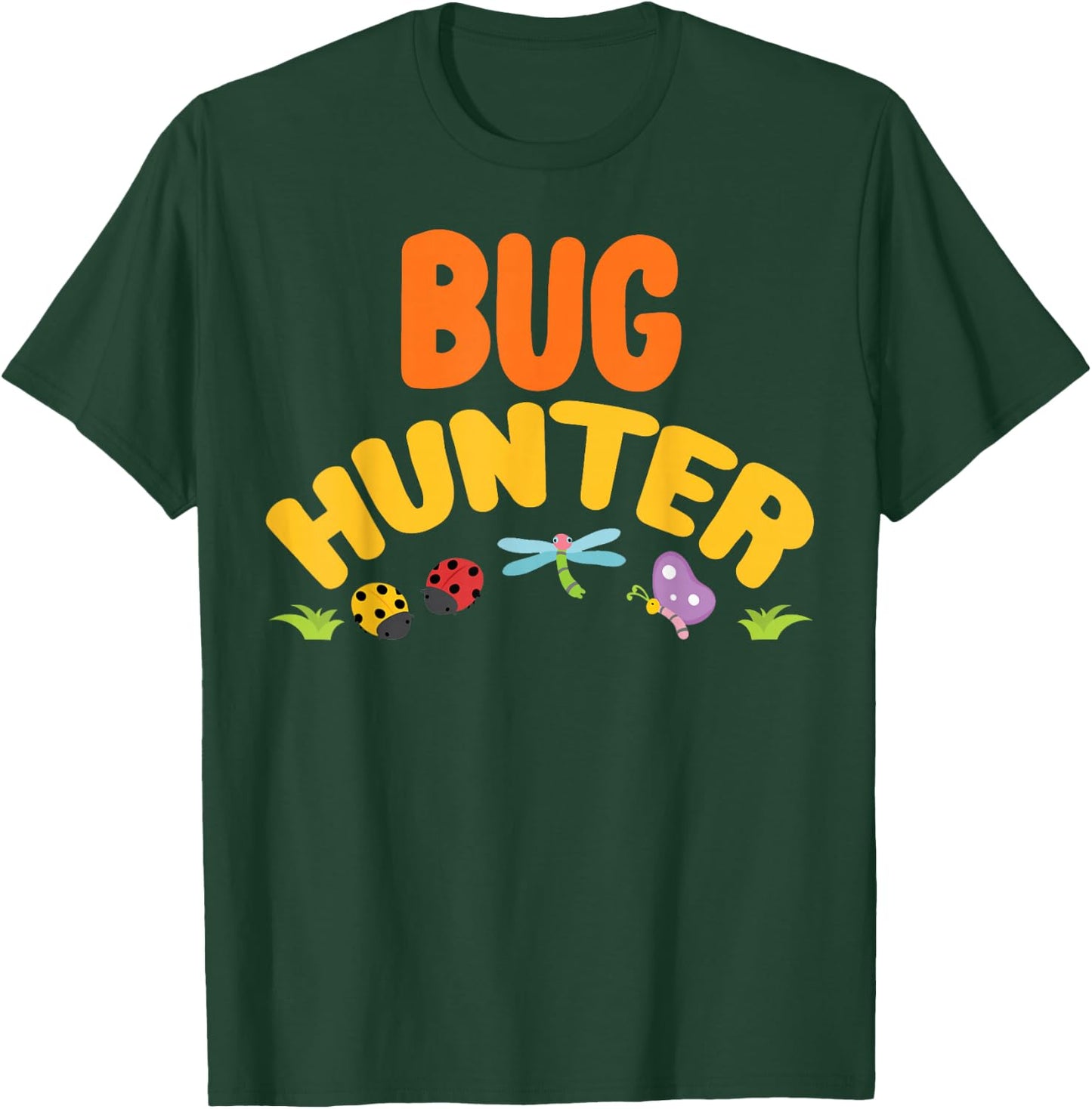 Bug Hunter Cool Little Animal Chaser Lover Kids Toddler T-Shirt - T-Shirt | Forest