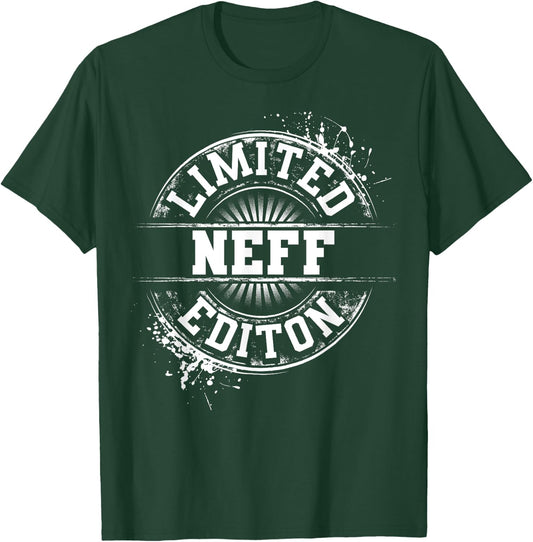 NEFF Funny Surname Family Tree Birthday Reunion Gift T-Shirt - T-Shirt | Forest