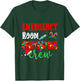 Emergency Room Christmas Crew ER Nurse Xmas Holiday Nursing T-Shirt - T-Shirt | Forest