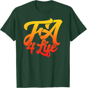 FA 4 LIFE - Coach Gang Wear - Black Graphic - Vintage Logo T-Shirt - T-Shirt | Forest