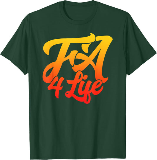 FA 4 LIFE - Coach Gang Wear - Black Graphic - Vintage Logo T-Shirt - T-Shirt | Forest