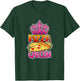 Pizza Queen Crown Funny Girls Pizza Lovers Gift T-Shirt - T-Shirt | Forest
