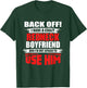 Crazy Rednecker - My Funny Redneck Boyfriend T-Shirt - T-Shirt | Forest