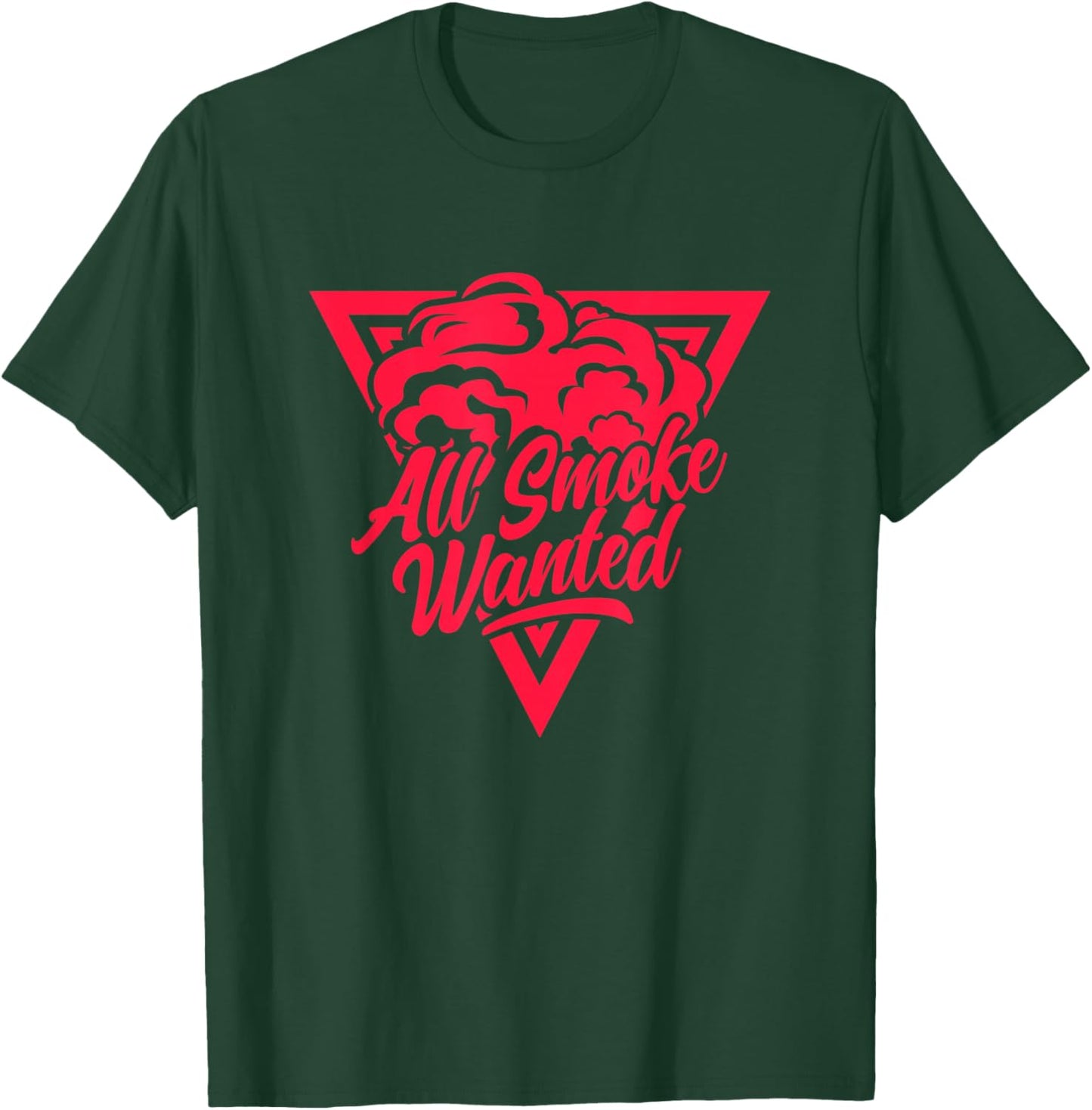 Concrete And Luxury All Smoke Wanted Infrared T-Shirt - T-Shirt | Forest