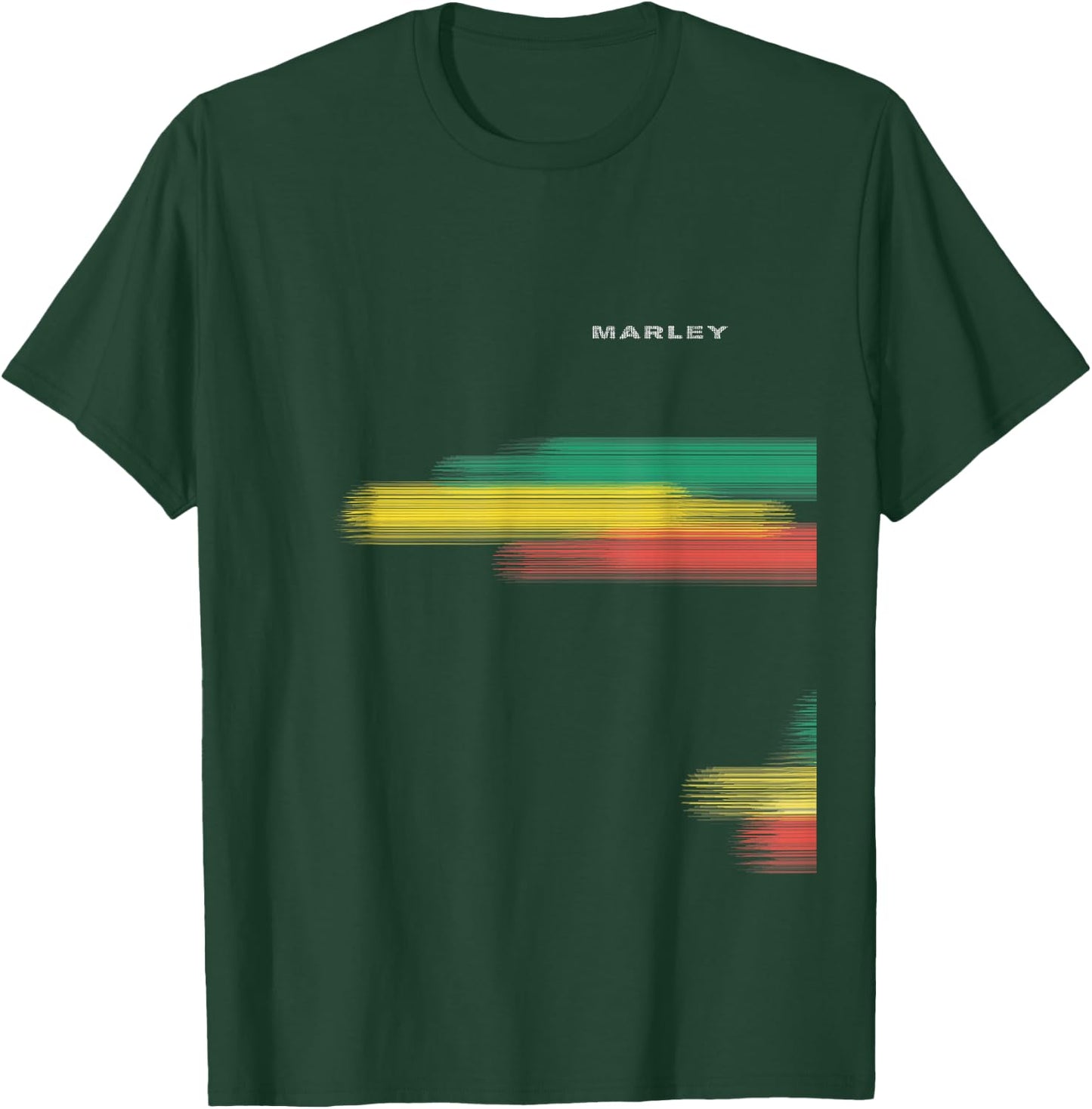 Marley Official Rasta Splatter T-Shirt - T-Shirt | Forest