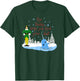 Happier Holidays -Kids Christmas Narwhal Elf T-Shirt - T-Shirt | Forest