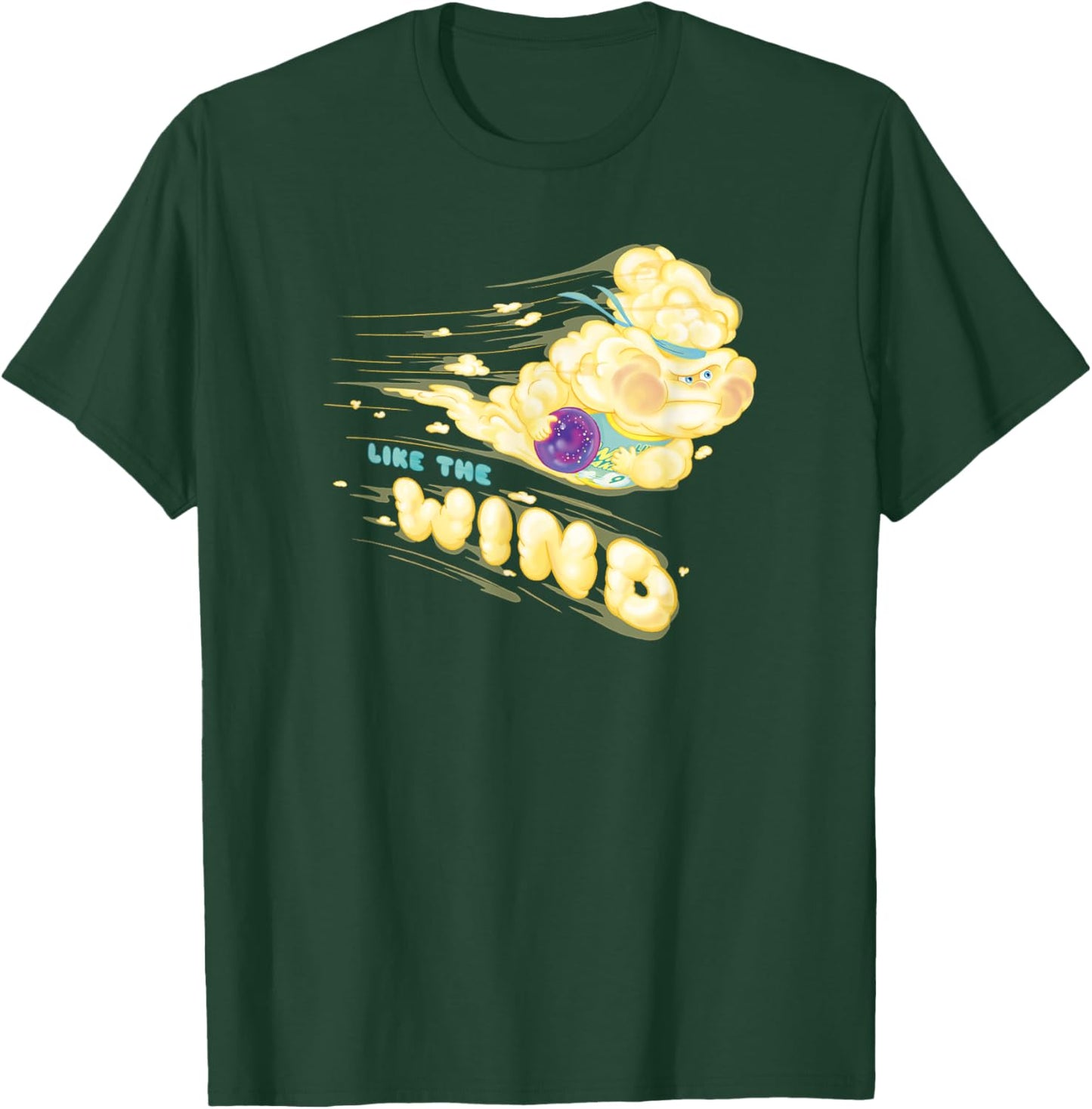 Disney Pixar Elemental Like The Wind Racing Lutz Poster T-Shirt - T-Shirt | Forest
