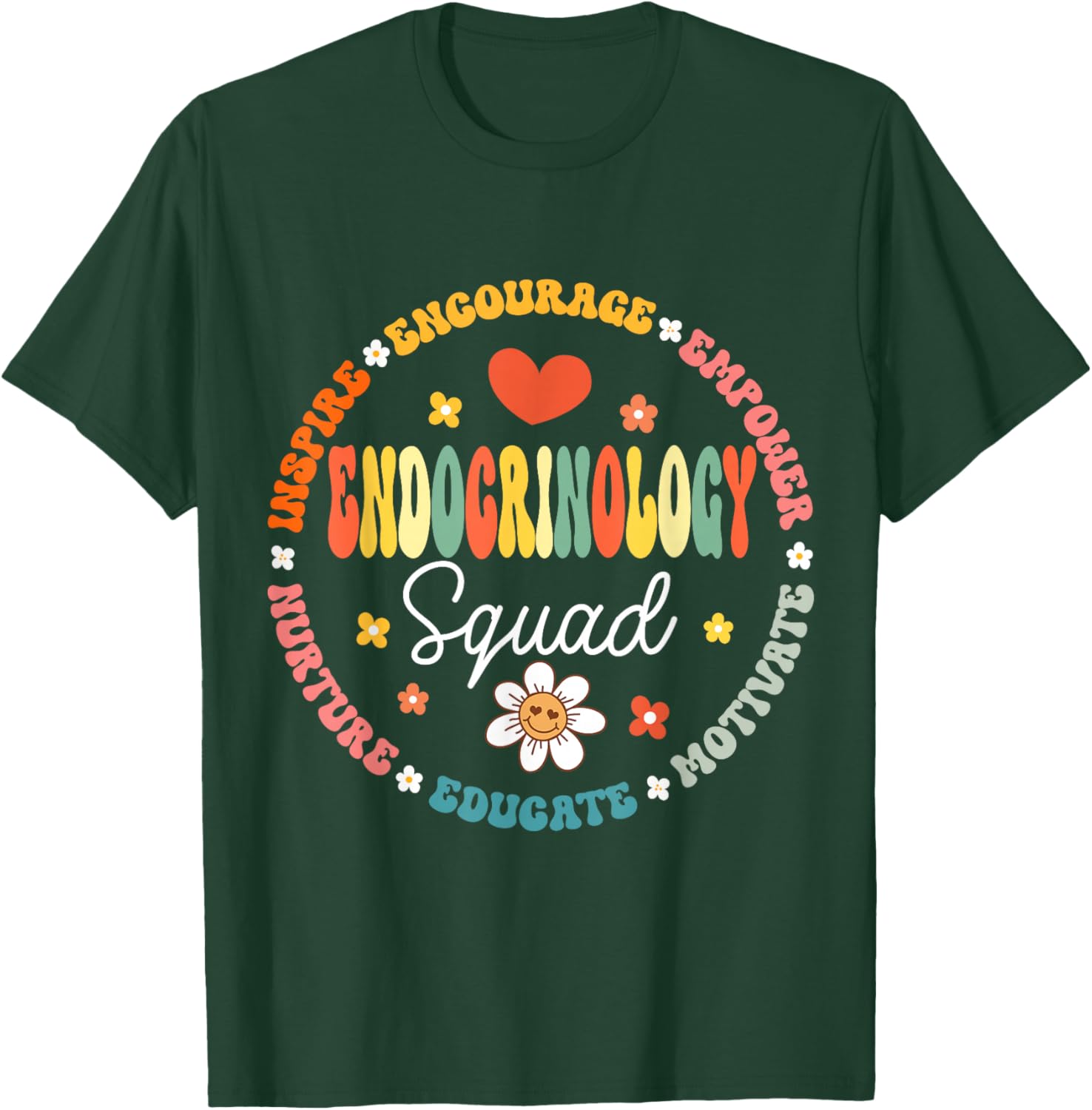 Endocrinology Squad Nurse Future Endocrinologist Doctor T-Shirt - T-Shirt | Forest