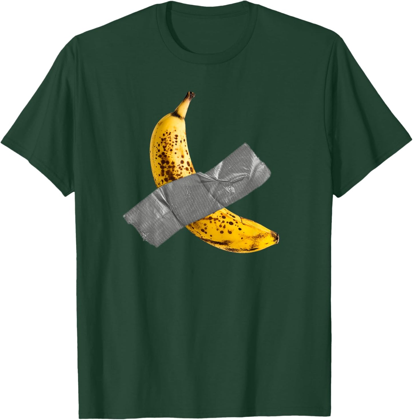 Duct-Tape Banana Hungry Artist $120,000 Duck-Tape Banana Art T-Shirt - T-Shirt | Forest