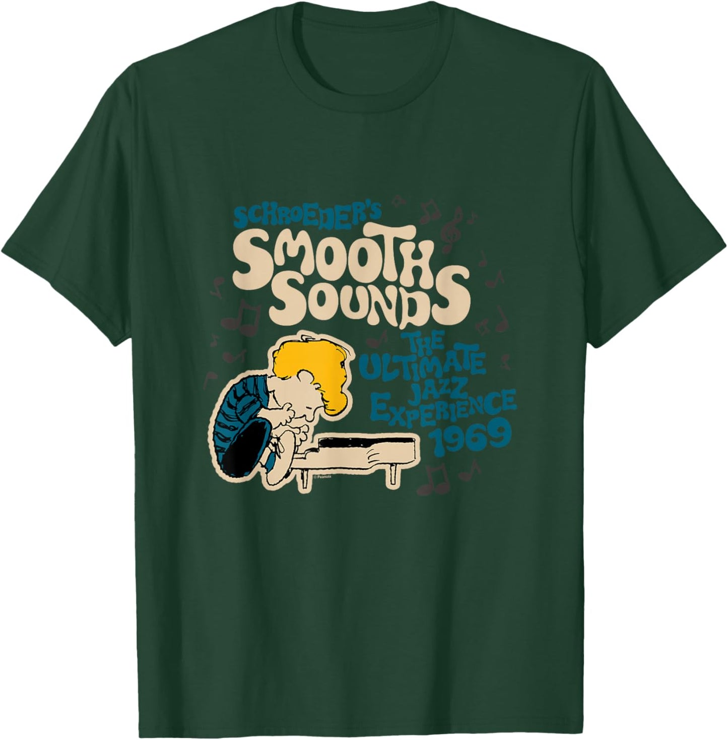 Peanuts - Schroeder Rock Fest T-Shirt - T-Shirt | Forest