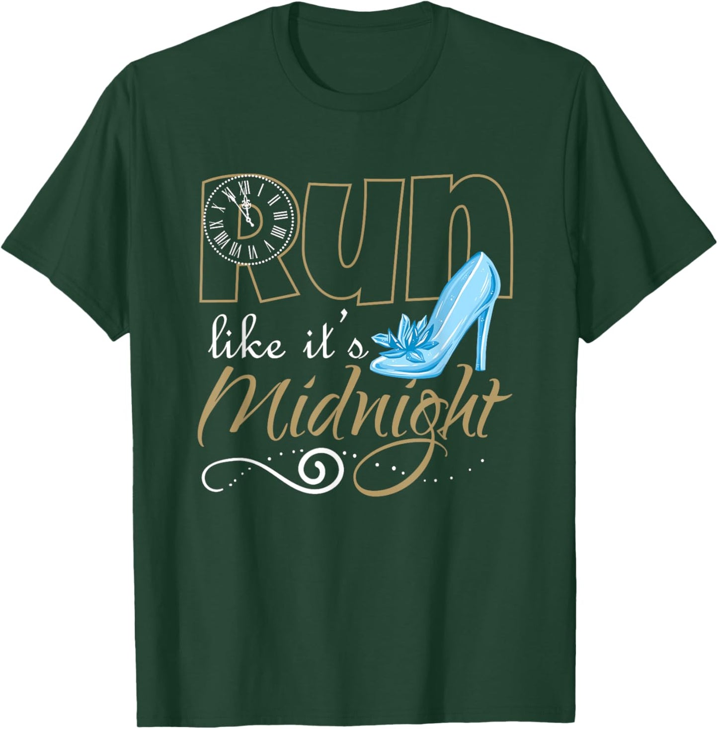 Running Funny Run Like It's Midnight T-Shirt - T-Shirt | Forest