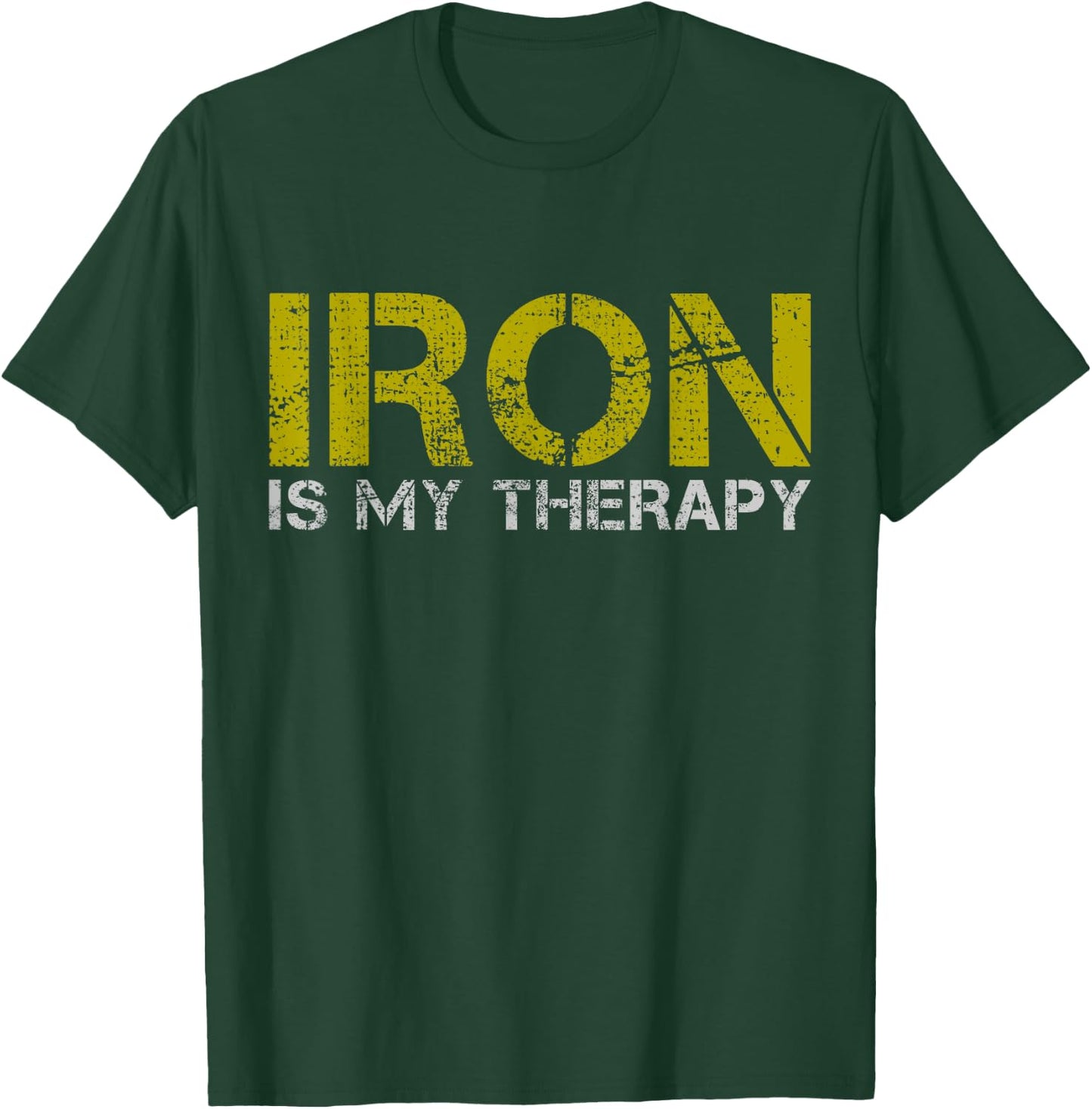 Fitness Gym Training Workout Bodybuilding Weightlifting Gift T-Shirt - T-Shirt | Forest