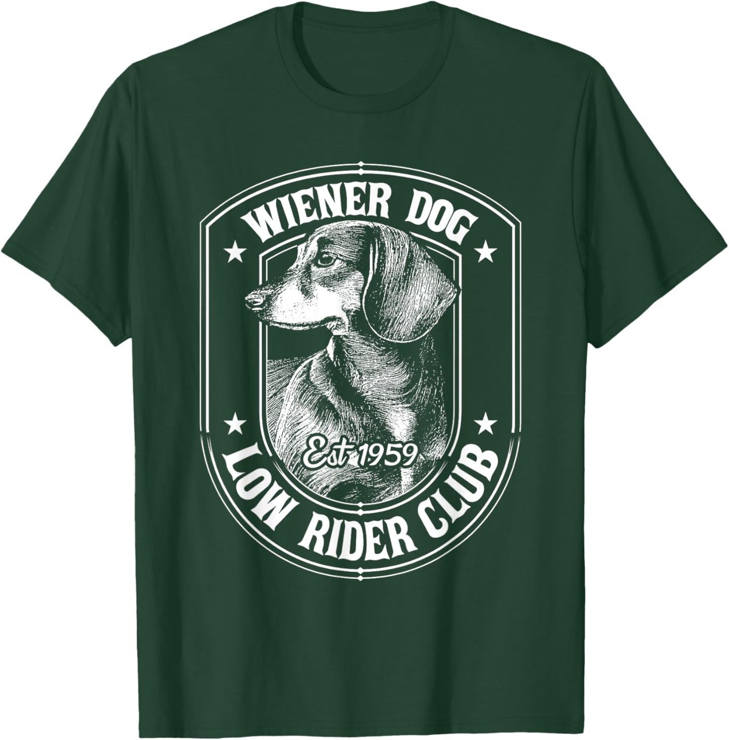Wiener Dog - Dachshund Owner Animal Lover Pet Breeder Puppy T-Shirt - T-Shirt | Forest