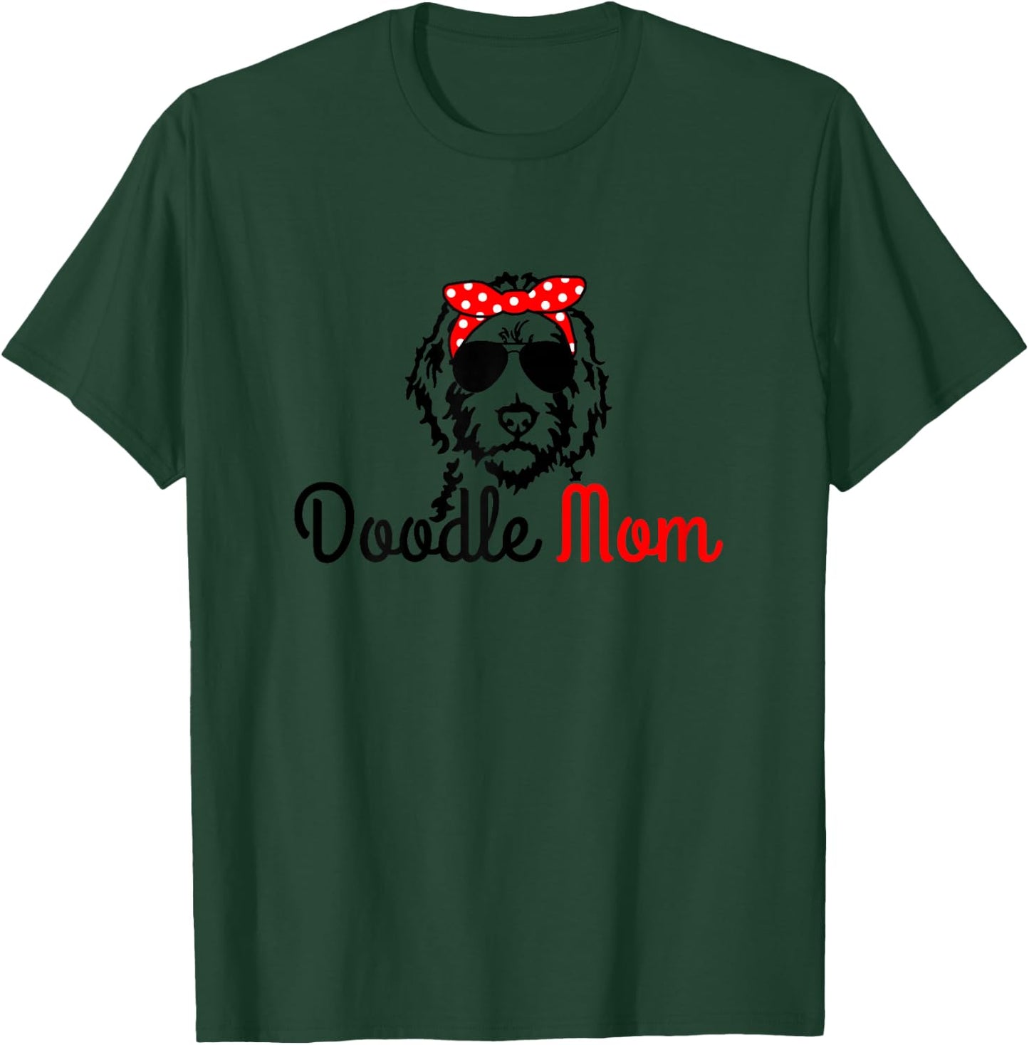 Doodle Mom Goldendoodle Labradoodle Dog Golden Doodle Gift T-Shirt - T-Shirt | Forest