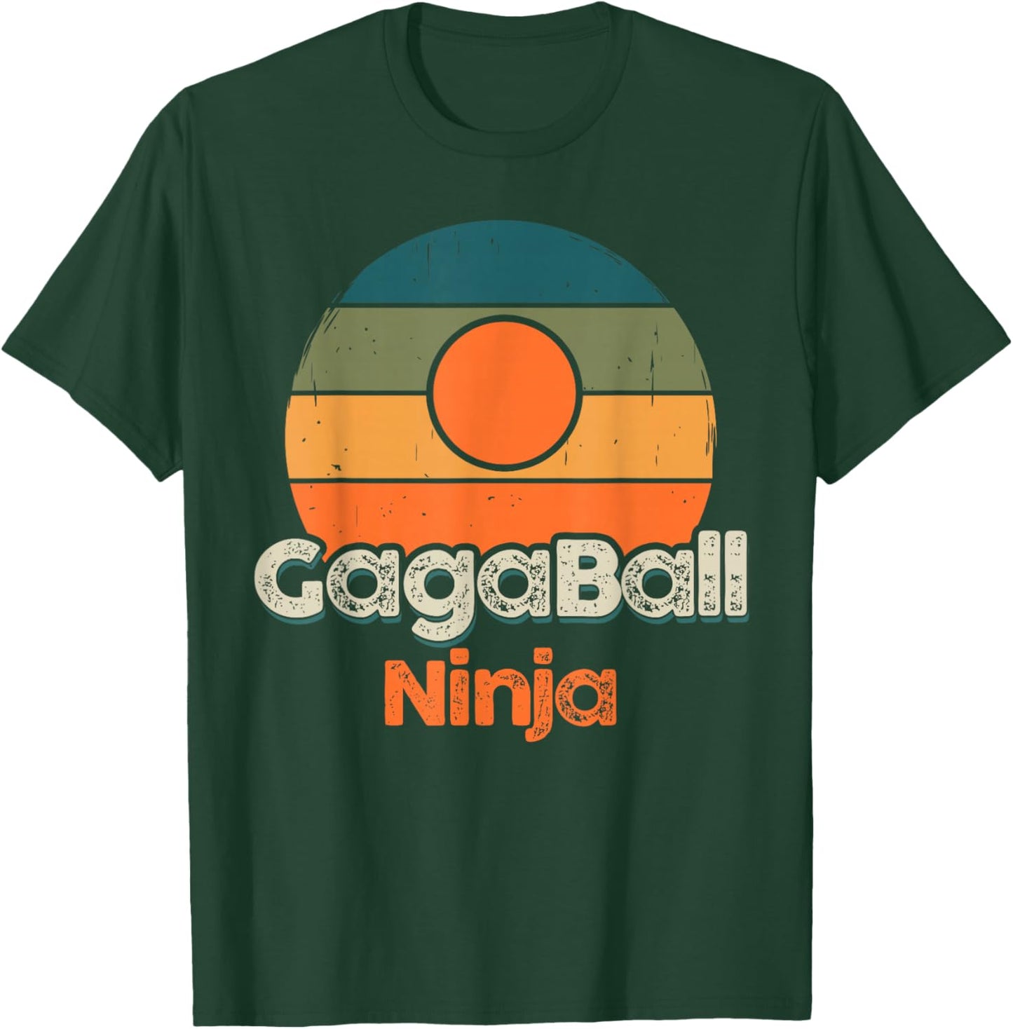 Gaga Balls Funny Dodgeball Sports Boys Girls Gaga Ball T-Shirt - T-Shirt | Forest