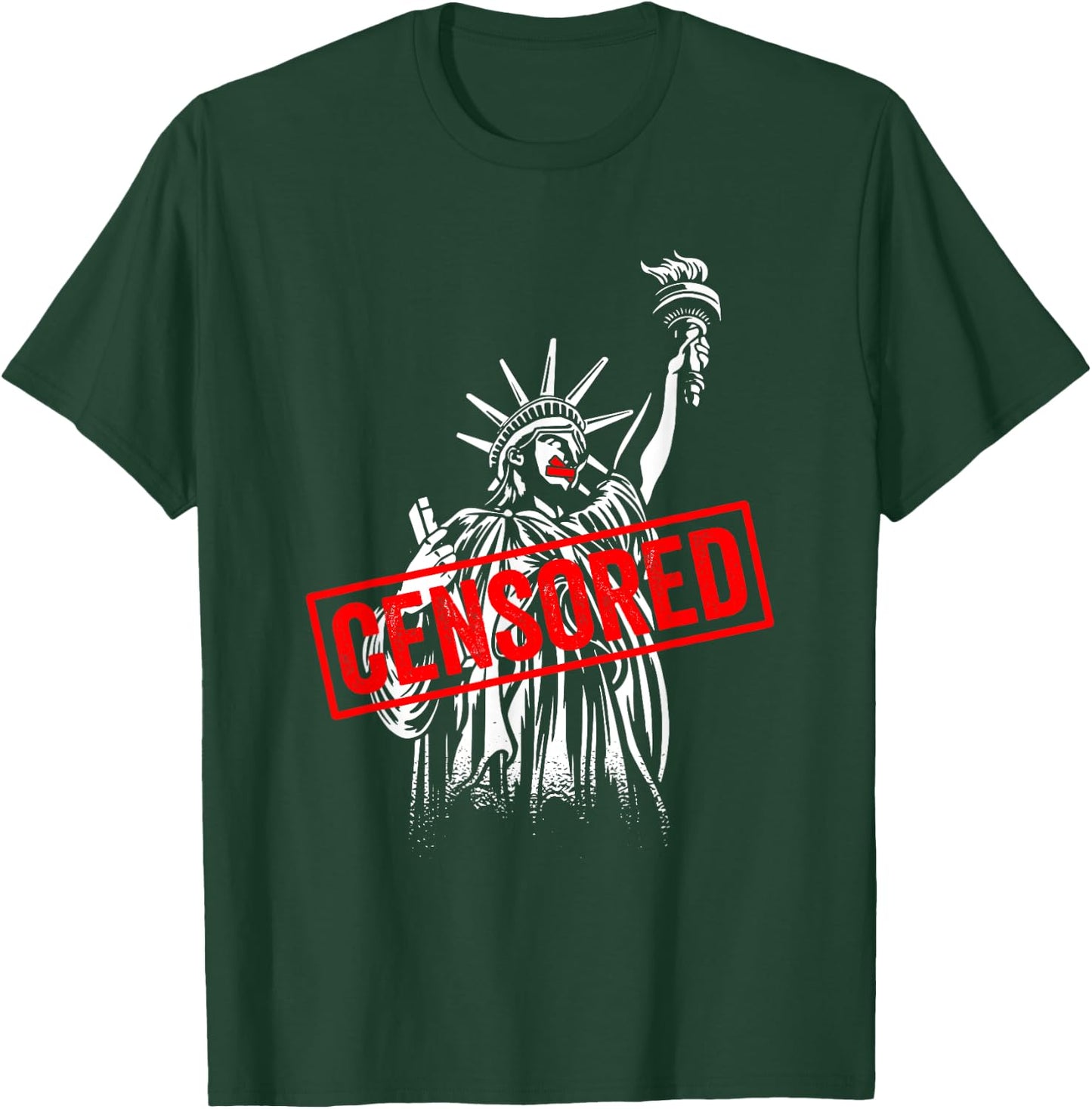 Anti Tech Censorship Anti Government Censorship T-Shirt - T-Shirt | Forest