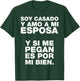Soy casado y amo a mi esposa T-Shirt - T-Shirt | Forest