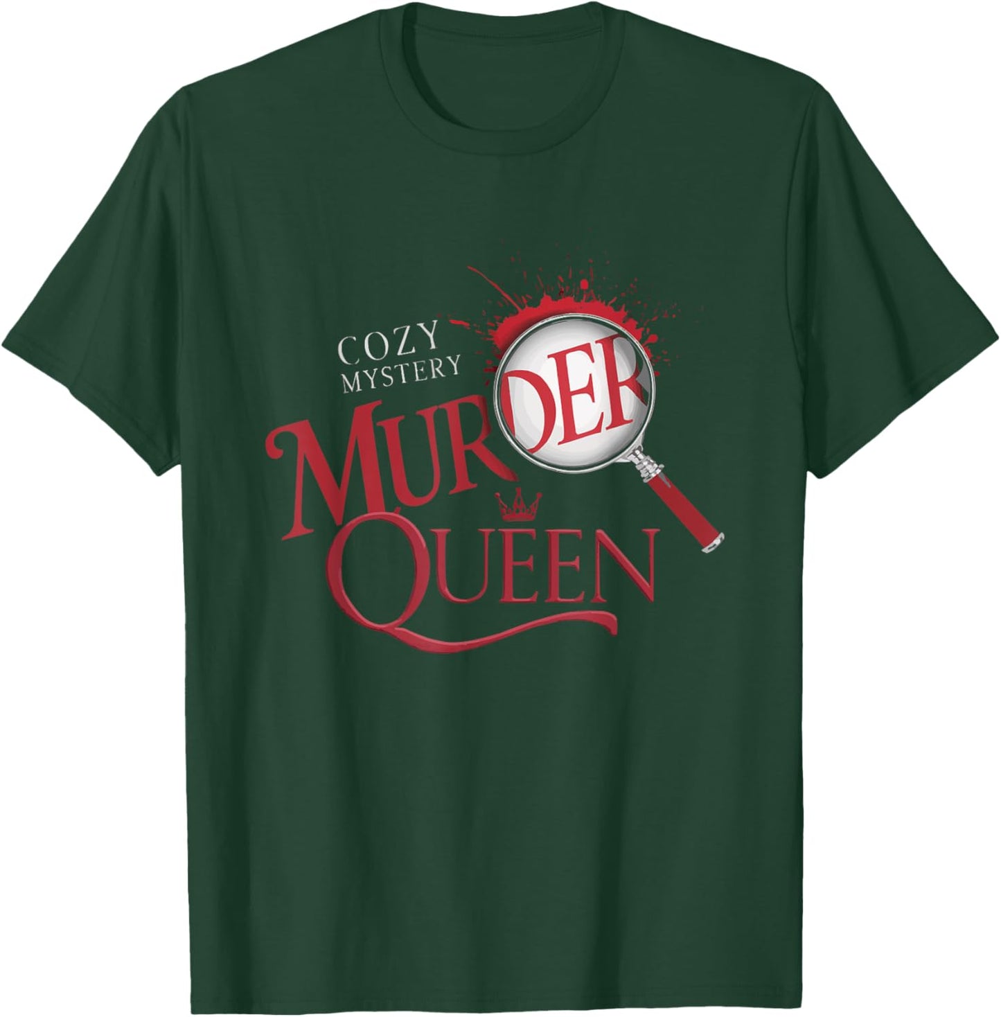 Murder Mystery Detective Documentary True Crime T-Shirt - T-Shirt | Forest