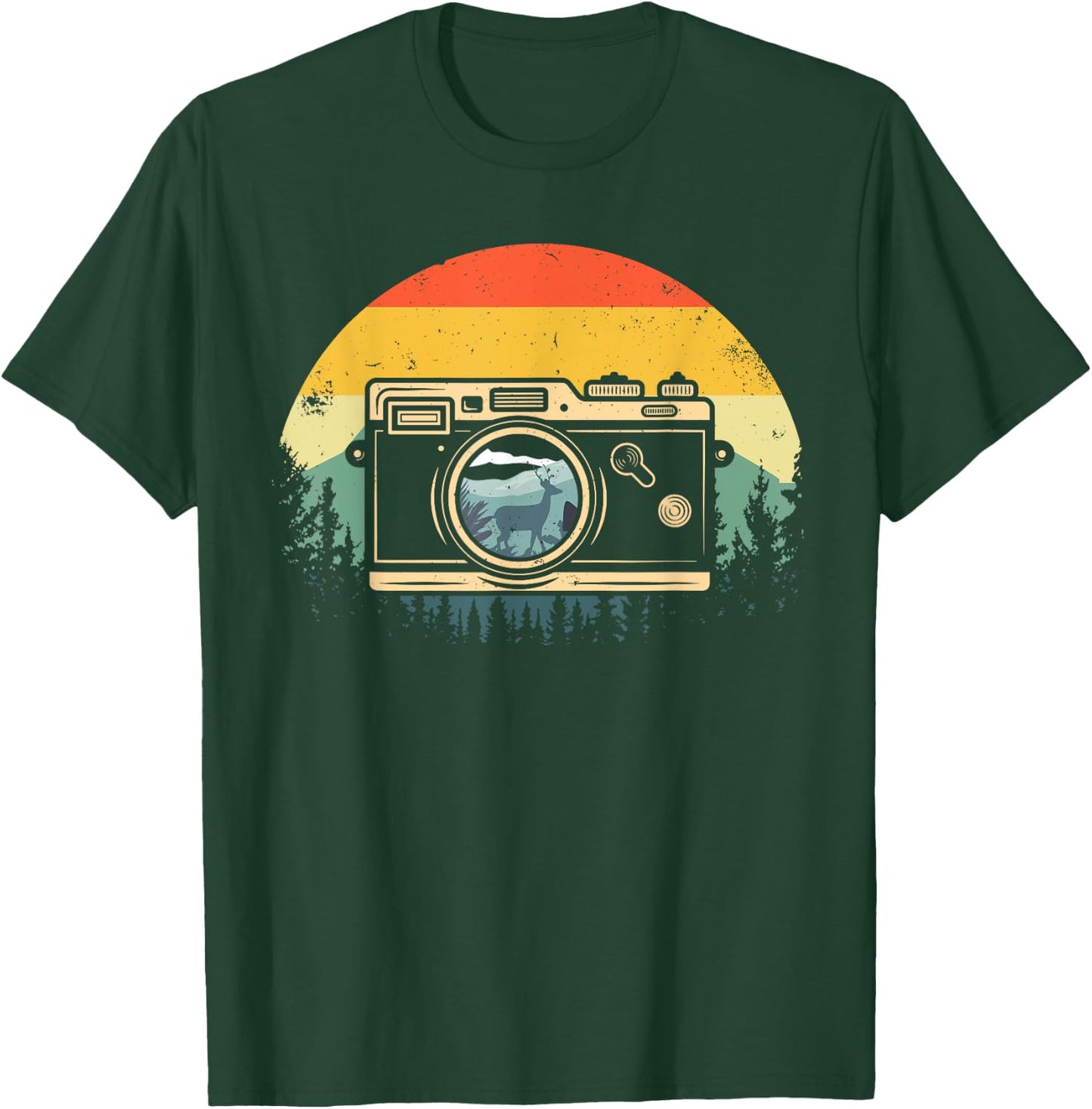 Cool Photography Women Photographer Camera Lover T-Shirt - T-Shirt | Forest