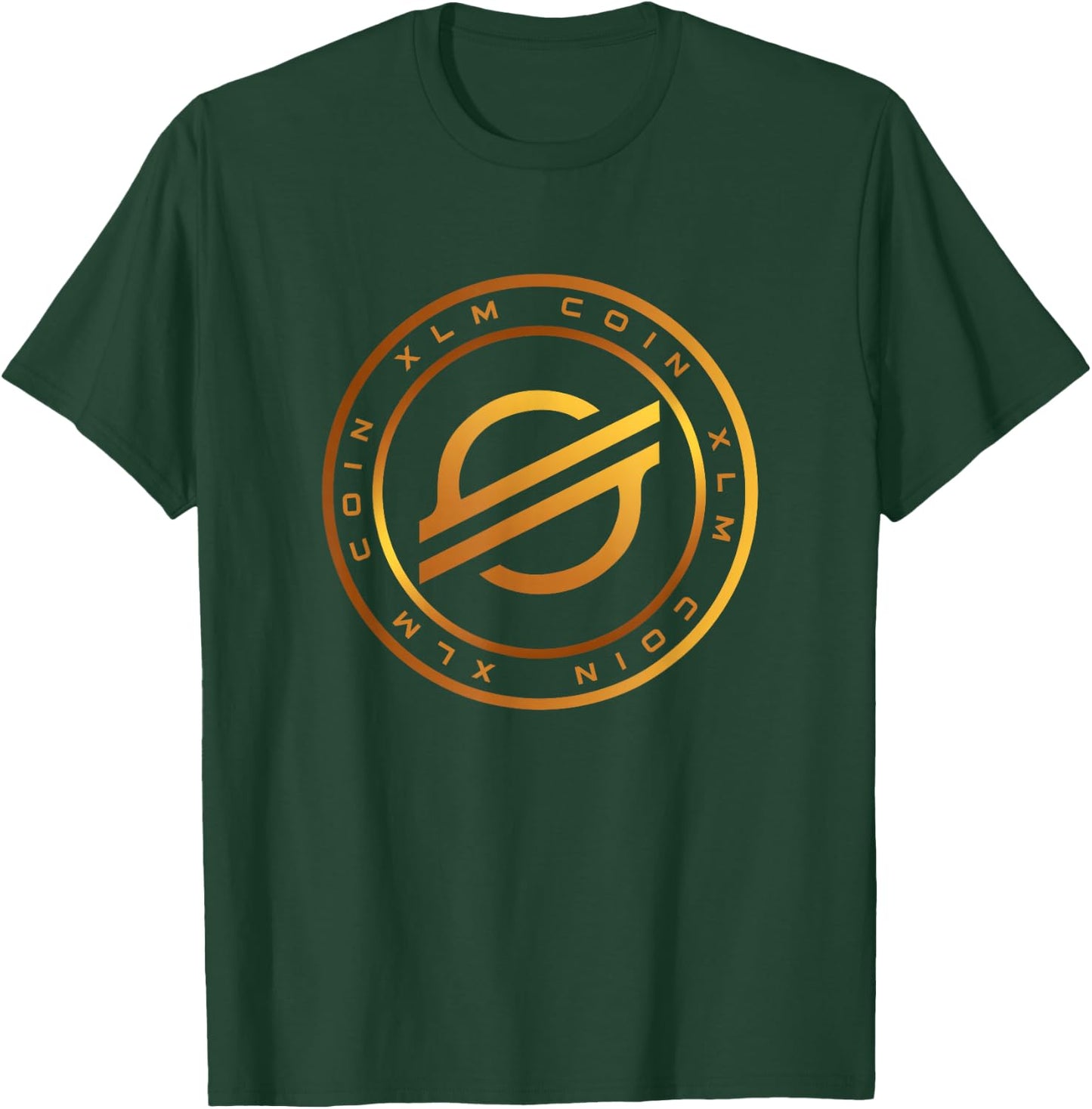 Stellar Lumens crypto HODL XLM coin Digital Money Token Gift T-Shirt - T-Shirt | Forest