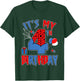 Kids 4th Birthday Spider Web Theme Party four 4 Year Bday Boy T-Shirt - T-Shirt | Forest