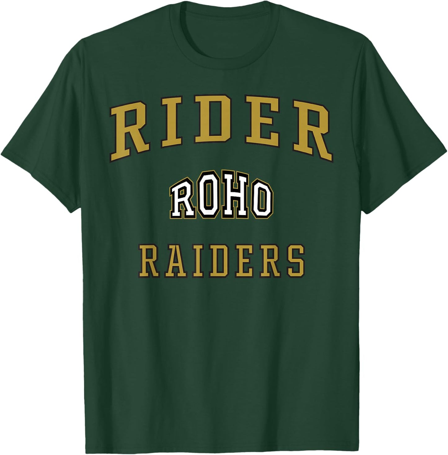 Rider High School Raiders C1 T-Shirt - T-Shirt | Forest