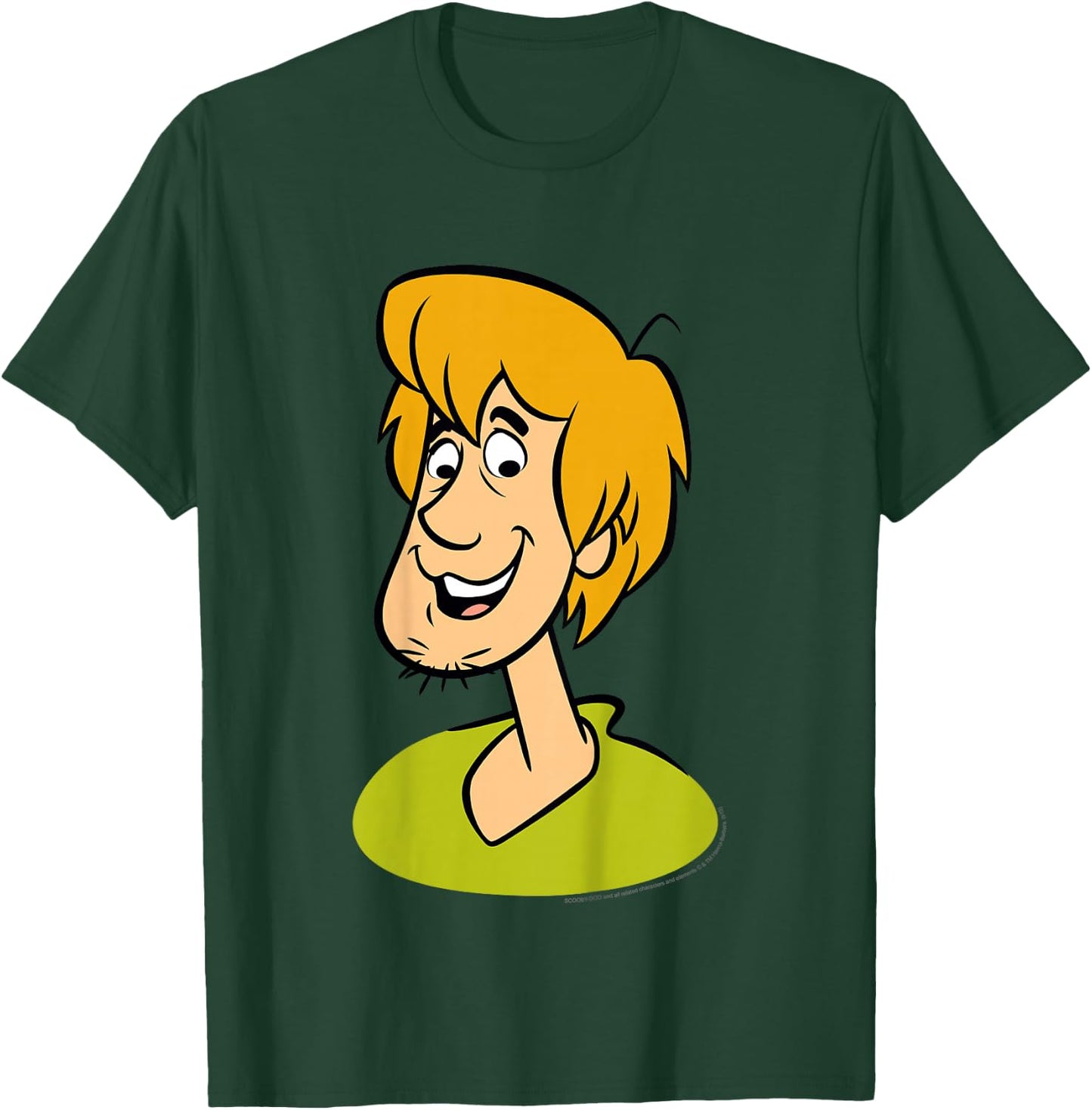 Kids Scooby Doo Shaggy Large Portrait T-Shirt - T-Shirt | Forest