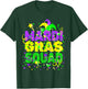 Mardi Gras Squad Party Costume Outfit - Funny Mardi Gras T-Shirt - T-Shirt | Forest
